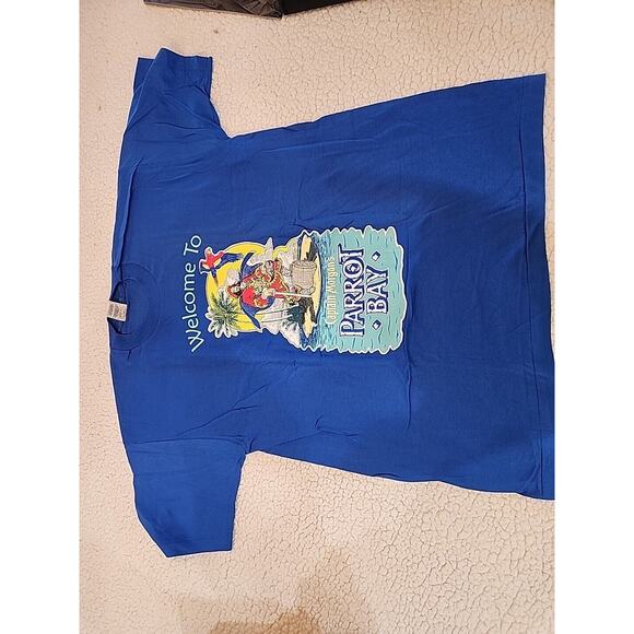 Vintage Captain Morgan’s Parrot Bay 2-Sided Graphic Men’s T-Shirt~SZ.XL - Picture 11 of 11